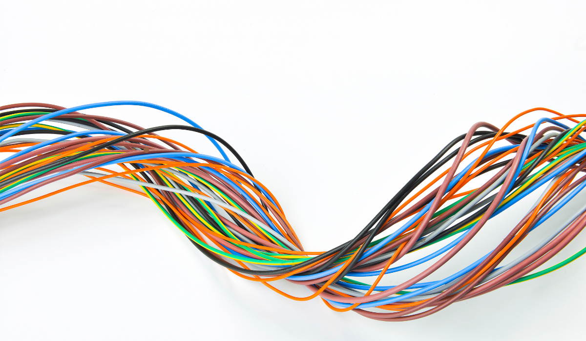 Flexible copper wire for compact routing applications